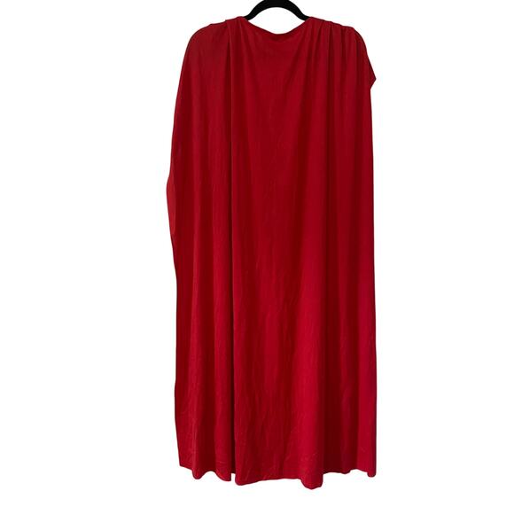 Marvel Thor Norse God of Thunder Long Red Velcro Tab Cape and Arm Cuffs One Size - Picture 3 of 8